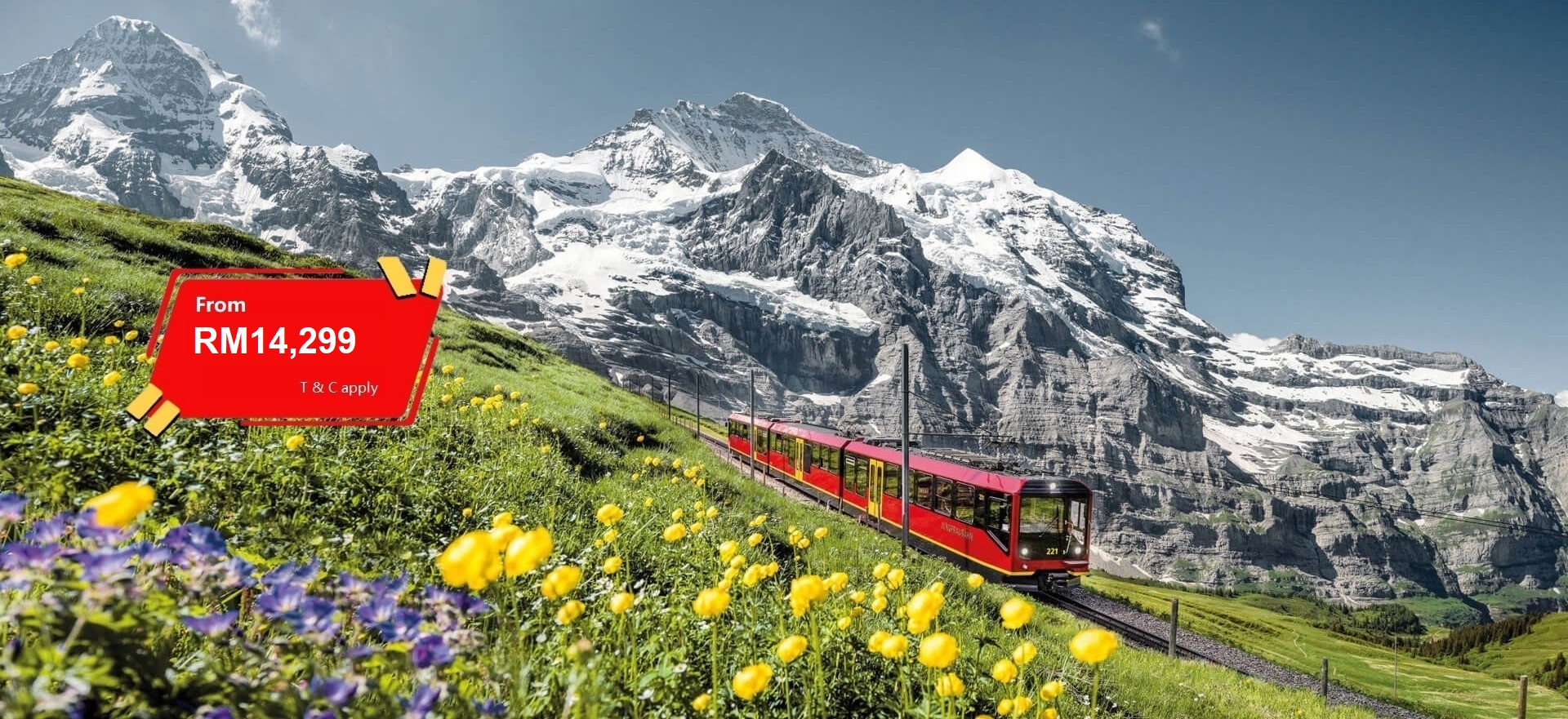 10 DAYS SWITZERLAND - GOLDEN PASS PANORAMIC 